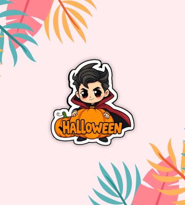 Wooden Fridge Magnet for Refrigerator Stylish  Decorative Items for Kitchen  Magnet for Almirah  Washing Machine  Indian Souvenir Gift Items (Halloween)